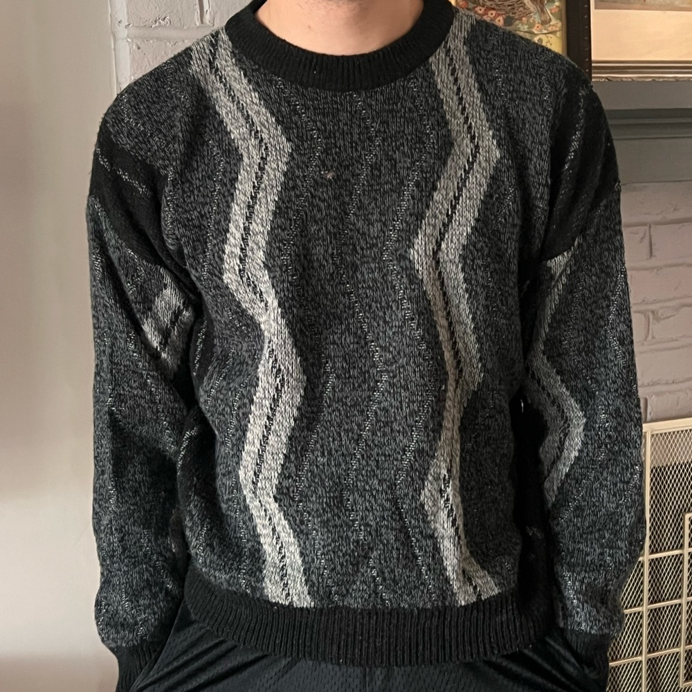 Vintage Patterned Claybrooke Sweater